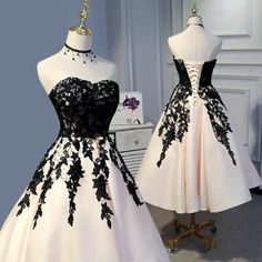 Formal Prom Dresses Short, Black Lace Wedding Dress, डिजाइनर कपड़े, Dresses Images, Prom Dress Short, Black Lace Wedding, Detail Couture, Formal Prom Dress, Cute Prom Dresses