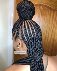 Braided Half Up Half Down Hair, Feed In Braids Hairstyles, Single Braids, Quick Braided Hairstyles, Feed In Braid, Micro Braids