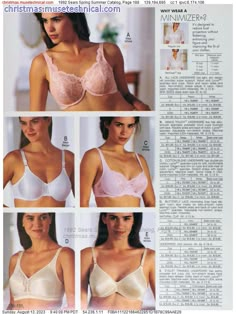 Bra Vintage, Sears Catalog, Lingerie Catalog, Classic Lingerie, Retro Lingerie, 80s And 90s Fashion, Lingerie Vintage, Bra Models, 1990s Fashion