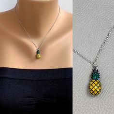 Pineapple Necklace, Teenager Style Necklace, Birthday Gift for Kids, Silver Necklace, Best Bff Gift Necklace, Trendy Teenager Jewelry, Pineapple Charm Silver Necklace. This necklace can be a wonderful gift for your Bff , mom, wife... The lenght is 17 inches with 2.5 adjustable extension chain. Your item will be packaged in a little bag . Enjoy your shopping❤️ Teenager Style, Dainty Choker Necklace, Pineapple Necklace, Sterling Silver Name Necklace, Charm Choker Necklace, Moon Phases Necklace, Necklace Trendy, Bff Gift, Hand Bracelet