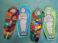 Ancient Egypt For Kids, Egyptian Crafts, Egypt Crafts, Egypt Project, Kindergarten Projects, Ancient Egypt Art, Egypt Art, Elementary Art Projects, Ancient Egyptian Art