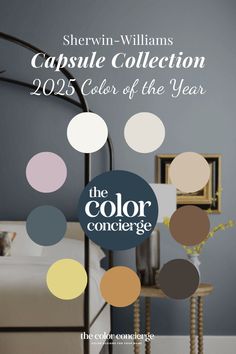 The Sherwin-Williams 2025 Color of the Year Capsule has officially been announced, offering not just one color but a whole collection of hues for your home #sherwinwilliams #coloroftheyear #2024paintcolortrends [paint color schemes, paint color of the year 2025, paint color of the year sherwin williams, sherwin williams color palette, sherwin williams paint colors, interior design moodboard, modern farmhouse paint colors by room, color drenching, paint colors for living room] Farmhouse Paint Colors By Room, Best Interior Paint Colors 2024 Sherwin Williams, Bedroom Colors Sherwin Williams, 2025 Color Of The Year, Paint Colors By Room, 2025 Paint Color Trends, Paint Color Of The Year, Color Drenching, Color Palette Sherwin Williams