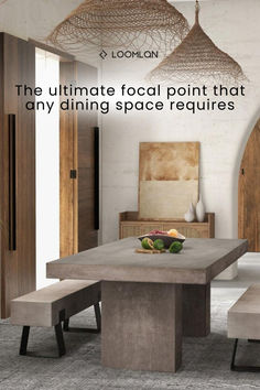 the ultimate focal point that any dining space requires