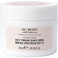 All Bright Hydrating Day Cream Sunscreen Broad Spectrum SPF 15 - Botanics All Bright Hydrating Day Cream Sunscreen Broad Spectrum SPF 15 is infused with a natural hibiscus extract, improves skin texture and radiance. Additional protection from UV rays. - All Bright Hydrating Day Cream Sunscreen Broad Spectrum SPF 15 Expensive Skin Care Products, Fullers Earth, Fresh Aloe Vera Gel, Organic Aloe Vera Gel, Baking Soda And Lemon, Dark Armpits, Fresh Aloe Vera, Dark Underarms, Natural Sunscreen