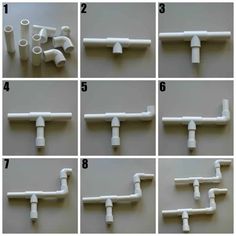 the instructions for how to install a pipe and fitting it in order to fit all types of pipes