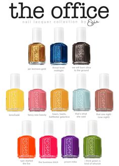 L.a. Colors Nail Polish, Essie Nail Polish Collection, Office Nails, Essie Colors, Essie Polish, New Nail, Essie Nail Polish, Polish Colors