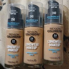 Revlon Colorstay Longwear Liquid Foundation Few Shades Available Price Is Per Item Brand New Revlon, Revlon Makeup, Foundation Colors, Revlon Colorstay, Broad Spectrum Sunscreen, Spf Sunscreen, Makeup Foundation, Liquid Foundation, Skin Makeup