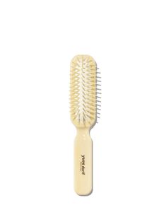 NEW: The Yves Durif Shaper Brush! The distinctive Shaper Brush is a dream for shaping your hair. Made in Italy in Yves’ signature ivory-hued natural rubber resin, The Shaper is great for styling already dry hair. The weight and design of the luxurious Shaper feels good in hand, and makes quick work of crafting your desired style. Hair With Volume, Dry Skin Routine, Violet Grey, Detangling Brush, Wet Brush, Beauty Regimen, Styling Brush, Volume Hair, Dry Hair