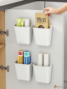 Bird in Bag - Versatile Solid Color Hanging Shelf: Adhesive Wall Storage Box for Efficient Organization in Student Dorms, Office Spaces, and Kitchens. Ideal for College Dorms, Bathrooms, and Homes with Ample Storage Capacity. Suitable for Various Settings. College Dorms, Office Spaces, Student Dorm, Hanging Shelf, Wall Storage, Hanging Shelves, Elegant Flowers, College Dorm, Bag Organization