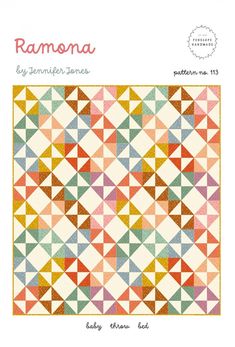 All Patterns Are Brand New From The Designer or Manufacturer! Ramona Quilt Quilting Pattern, By Jennifer Jones From Penelope Handmade BRAND NEW, Please See Description and Pictures For More Information! About Ramona: Skill Level: Confident Beginner Fat Quarter and Layer Cake friendly Multiple Sizes: Baby: 40" inch x 45" inch Throw: 64" inch x 72" inch Bed: 88" inch x 99" inch Multiple Variations: scrappy or vintage plaid See Pictures For More Information Layer Cake Quilt Patterns, Layer Cake Quilts, Quilting Designs Patterns, Quilt Square Patterns, Jellyroll Quilts, Handmade Brand, Patch Quilt, Vintage Plaid, Quilting Crafts