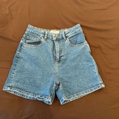 Size 6, No Damage, Washed Once But Never Worn Shorts Denim, Fashion Wear, Cotton On, Blue Shorts, Jean Shorts, Favorite Outfit, Denim Shorts, Color Blue, Size 6