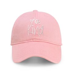 PRICES MAY VARY. 💓 [ALWAYS BE KIND] - Kindness crowns on top! Shine around your dazzling new "Be Kind" cap that's suitable for any occasion. The look of this beautifully made design is best to go out and share around with all your friends and family. Our hat is the perfect accessory for whenever your feeling out and about. 🧵 [PREMIUM MATERIALS] - Our modern classic baseball cap soothes in 100% cotton comfort while maintaining proper balance for those who enjoy a natural relaxed fit. The cotton Plain Caps, Womens Baseball Cap, Polo Style, Cotton Polo, Light Denim, Dark Denim, Be Kind, Unisex Fashion, Baseball Cap