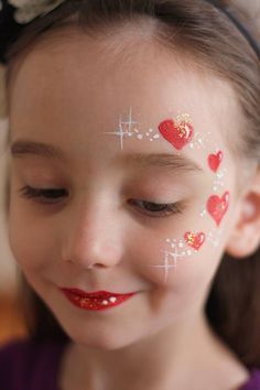 Cheek Art, Princess Face, Face Painting Easy