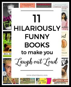 the words 11 hilariously funny books to make you laugh out loud in front of them