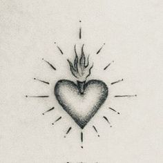 a drawing of a heart with an arrow on it and the words i love you