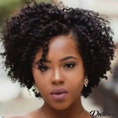 Brown Casual Solid Patchwork Wigs | DnDress.com Cabello Afro Natural, Fabulous Hair, Pelo Afro, Curly Hair Wig, Crochet Braids Hairstyles, Dread Hairstyles, Future Style, Curly Afro, Afro Hair