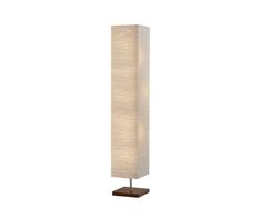 Elias Floor Lamp Walnut/Brushed Steel - Scandinavian Designs Square Floor Lamp, Lamp Scandinavian, Accent Chair Bedroom, Scandinavian Designs, Square Shades, Table Extension, Extension Dining Table, Living Room Collections, Artistic Style