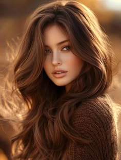 Top Fall Hair Colors for Brunettes Brown Eyes Auburn Hair, Best Hair Color For Light Brown Eyes, Trendy Brunette Hair, Best Fall Hair Colors, Hair Colors For Blue Eyes, Brunette Hair Ideas, Pretty Brown Hair, Brunette Hair Color Ideas