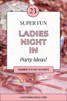 girls night in Cheap Girls Night Ideas, Girls Night In Game Ideas, Women’s Party Ideas, January Girls Night Theme, Hosting Girls Night In At Home, Ladies Night At Home Ideas, Fun Girls Night Activities, At Home Girls Night Ideas