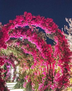 Floral wedding décor Fairytale Wedding Ceremony, Pink Arches, Princess Wedding Theme, Magenta Wedding, Dream Wedding Decorations, Wedding Backdrop Design, Wedding Design Decoration, Romantic Wedding Decor, Bright Florals