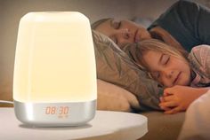 Wake Up Light which simulates the effect of rising sun. Also can be used as desk lamp or atmosphere light !  Power input: DC 5V / 1A Package includes: lamp, manual, charging cable (1.5 meters) Rising Sun, Live Light, Alarm Clock, Table Lamps, Desk Lamp, Apple Watch, Lamp Shade, Wake Up, Lamp Light