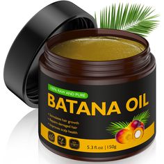 PRICES MAY VARY. Organic Natural Ingredients: Our raw batana oil is extracted from the nuts of the South American Palm Tree, is unrefined and 100% pure organic. Batana oil is rich in nutrients and activates hair follicles for thicker, fuller, revitalized hair Promote Hair Growth: Batana oil is rich in fatty acids, vitamin E, phytosterols and carotenoids and other nutrients, which can promote blood circulation in the scalp, stimulate hair growth, reduce hair loss, and make your hair thicker and s Batana Oil, Repair Damaged Hair, Oil For Hair Growth, Dr Sebi, Oil For Hair, Hair Follicles, Scalp Health, Stimulate Hair Growth, For Hair Growth