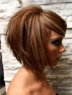 Short hair Short Hair Cuts For Round Faces, Round Face Haircuts, Hair Color And Cut, Hair Envy, Hair Today, Great Hair, Hair Dos