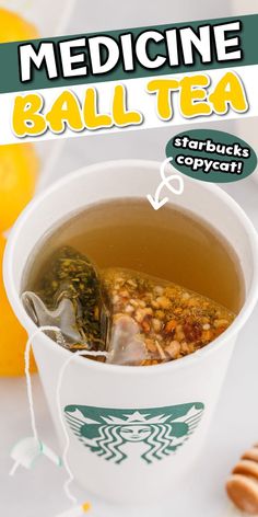 Starbucks Medicine Ball Tea Starbucks Medicine Ball Tea, Starbucks Medicine Ball Recipe, Medicine Ball Tea, Starbucks Medicine Ball, Princess Pinky Girl, Pinky Girl, Cold And Cough Remedies, Cold Sores Remedies, Natural Sleep Remedies