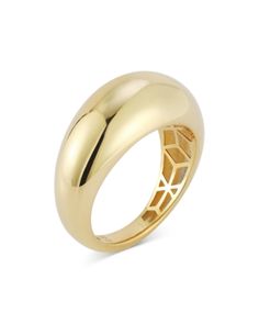 Alberto Amati 14K Yellow Gold Polished Dome Ring Gold Dome Ring, Dome Ring, 7 Rings, Ring Color, Domed Ring, Gold Polish, Gold Rings, Jewelry Accessories, Jewelry Rings