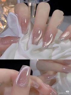 Gel X Douyin Nails, Chinese Douyin Nails, Chinese Nail Art Douyin, Pink Douyin Nails, Red Douyin Nails, Nail Douyin, Chinese Nails Designs, Chinese Nails, Douyin Nails