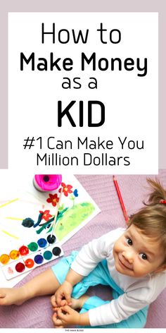 How To Make Money For Kids, Start A Mom Blog, Entrepreneur Kids, Kids Work, Teen Money, Job Ideas, Ways To Get Money