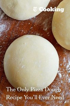 the only pizza dough recipe you'll ever need