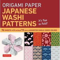 the japanese washi patterns are available for purchase