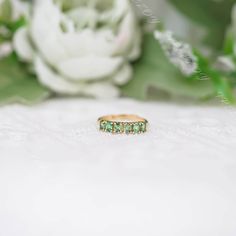 Tsavorite Garnet Ring, Tsavorite Ring, Tsavorite Garnet, Writing Gifts, Jewelry Personalized, Garnet Ring, Ring Promise, Green Gemstones, Garnet Rings