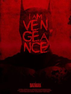 the poster for batman's upcoming film, i am ven gea nice