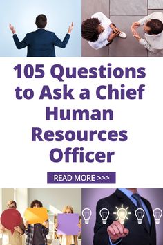 the words,'10 questions to ask a chief human resources officer read more '