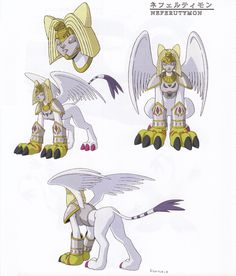 an image of some type of character in different poses with wings on their legs and feet