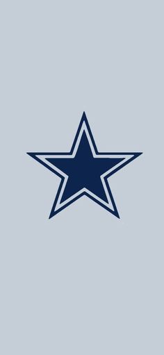 a blue and white star on a gray background with the word nfl written below it