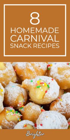 homemade carnival snack recipe with text overlay