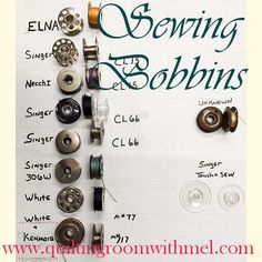 an advertisement for sewing robinns featuring buttons