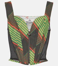 Archival Vivienne Westwood, Vivienne Westwood Prints, Commense Clothing, Ss25 Fashion Trends, Corset Types, Vivienne Westwood Summer, Vivienne Westwood Plaid, Vivienne Westwood Runway, Vivienne Westwood Tartan