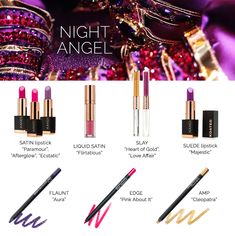 Night Angel, Liquid Satin, Satin Lipstick, Shop With Me