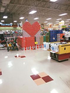 an empty store filled with lots of items