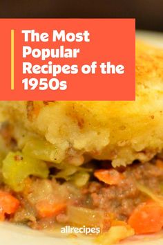 the most popular recipes of the 1950s