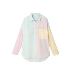 Patchwork Shirt, Patchwork Dress, Pastel Hues, Fashion Seasons, Patchwork Designs, Shirt Collar, Oversized Shirt, Classic Shirt, Designer Dresses