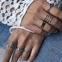 6 Piece Cross Spiral Patterned Ring Set Boho Ring Set, Rings Vintage Boho, Beach Jewelry Boho, Midi Ring Set, Stackable Ring Sets, Unique Rings Vintage, Ring Sets Boho, Bohemian Ring, Rings Vintage