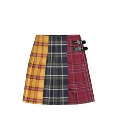 No Boundaries Junior's Pleated Skirt Multicolor Plaid Size Large 11-13 An Eye-Catching Plaid With Decorative Patches, This Skirt Looks Sensational Paired With A Tee Or Polo And Sneakers. Mini Hits At Mid-Thigh Hidden Side Zipper Pockets: None Pleated Design; Mixed Plaid Pattern; Decorative Side Buckles Pleated Skirt. If Any Questions Please Ask**Cross Posted**Smoke & Pet Free **Fast Shipping**Opening To Reasonable Offers****Thanks For Viewing!*** D Denim Pleated Skirt, High Rise Skirt, Blue Denim Skirt, Black Pleated Skirt, Yellow Skirt, High Low Skirt, Plaid Mini Skirt, Plaid Skirt, Grey Denim