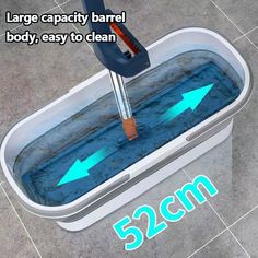 a large capacity barrel body, easy to clean is shown with the measurements for it