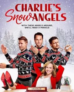 the poster for charlie's snow angels