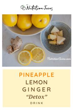 Ginger Detox Drink, Pineapple Detox, Ginger Detox, Liver Care, Ginger Drink, Pineapple Water, Pineapple Drinks, Lemon Diet